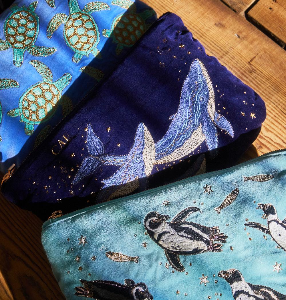 Scarlettsbags Turtle Conservation Everyday Pouch