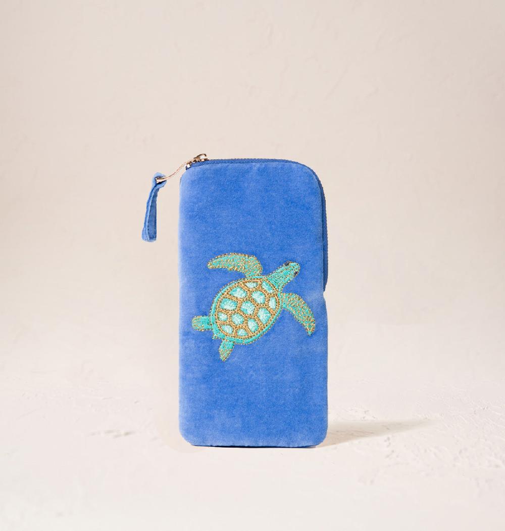 scarlettsbags Turtle Conservation Glasses Case