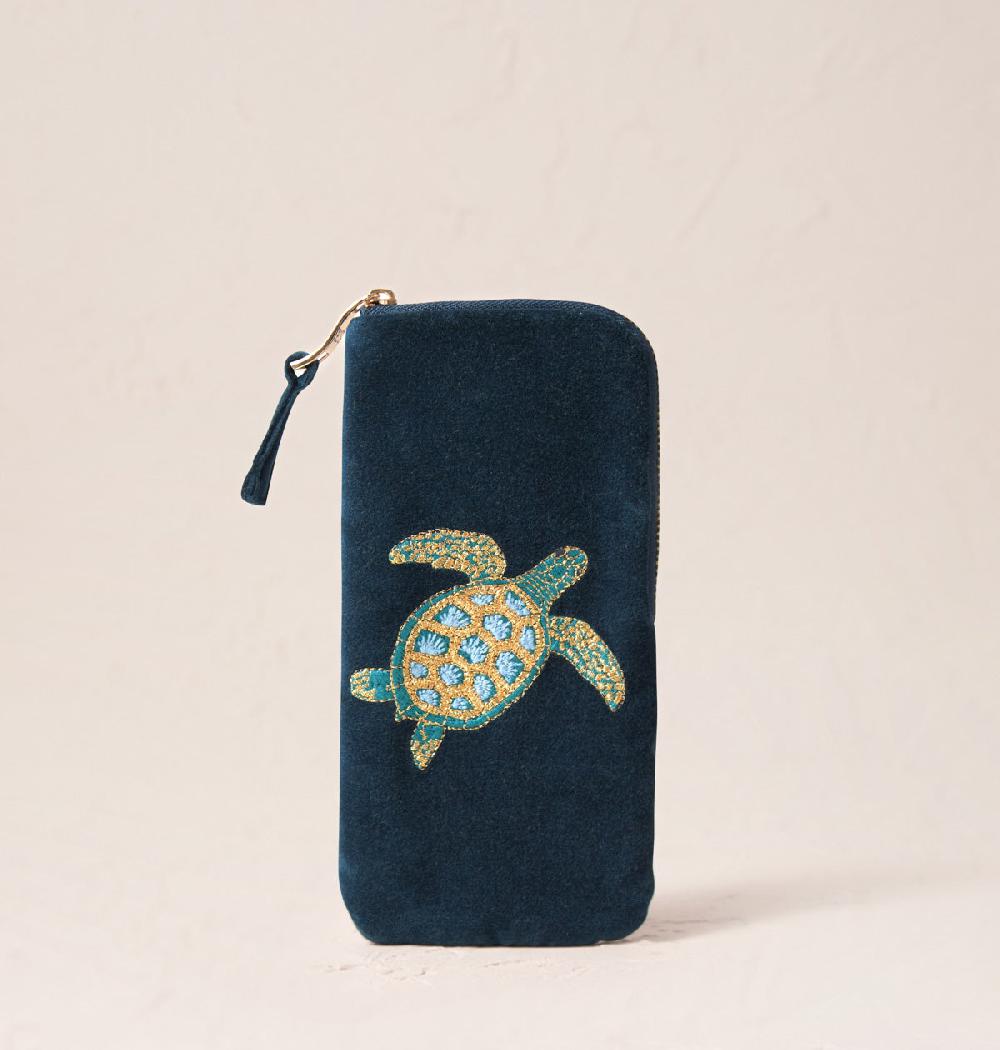 scarlettsbags Turtle Conservation Glasses Case