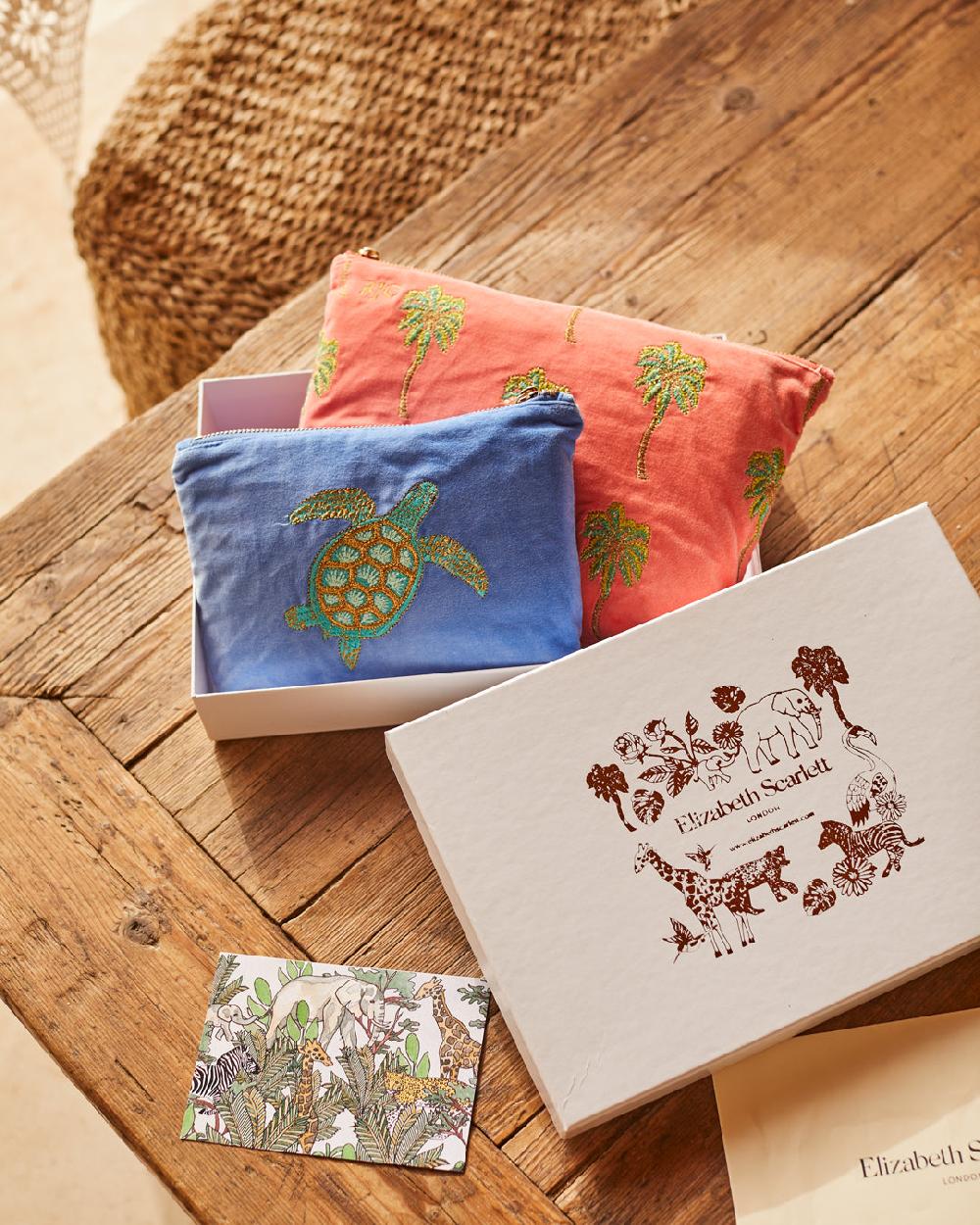 Scarlettsbags Turtle Conservation Mini Pouch