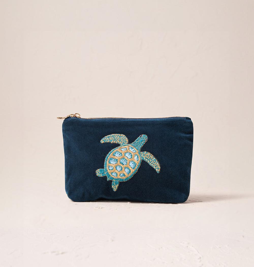 scarlettsbags Turtle Conservation Mini Pouch