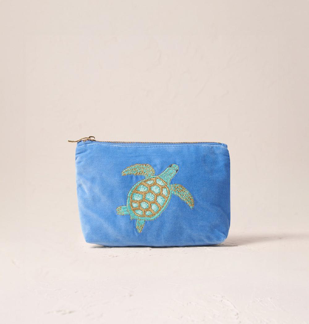 scarlettsbags Turtle Conservation Mini Pouch