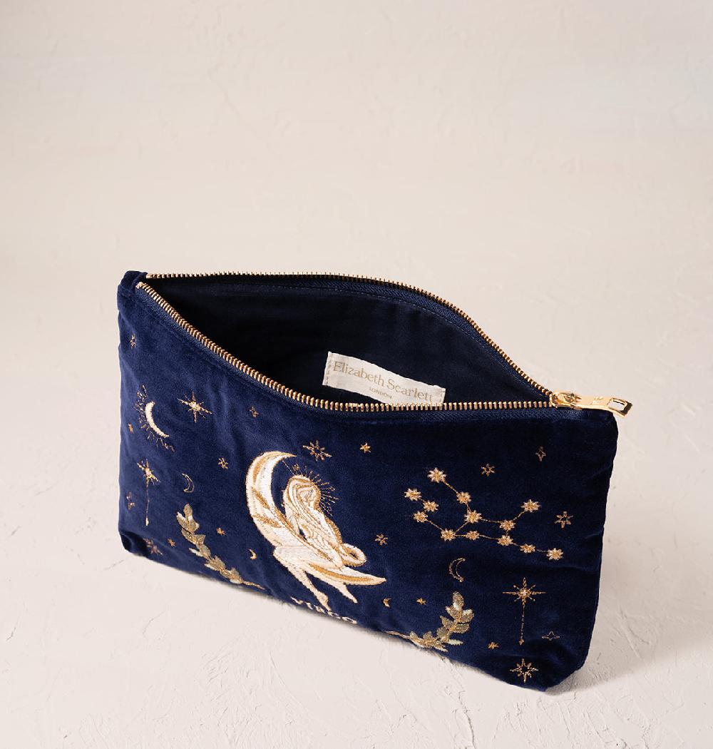 Scarlettsbags Virgo Navy Everyday Pouch