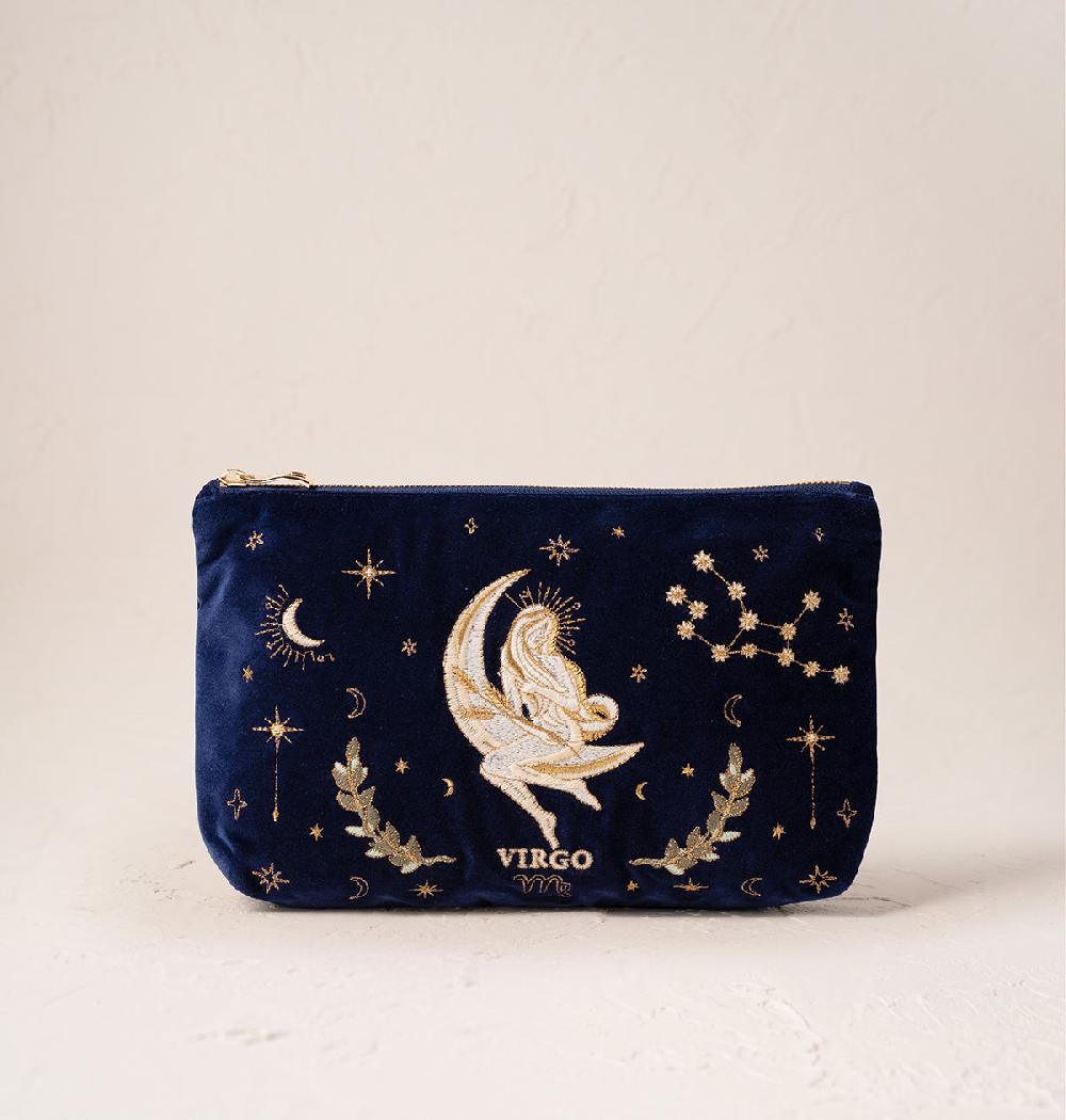 scarlettsbags Virgo Navy Everyday Pouch