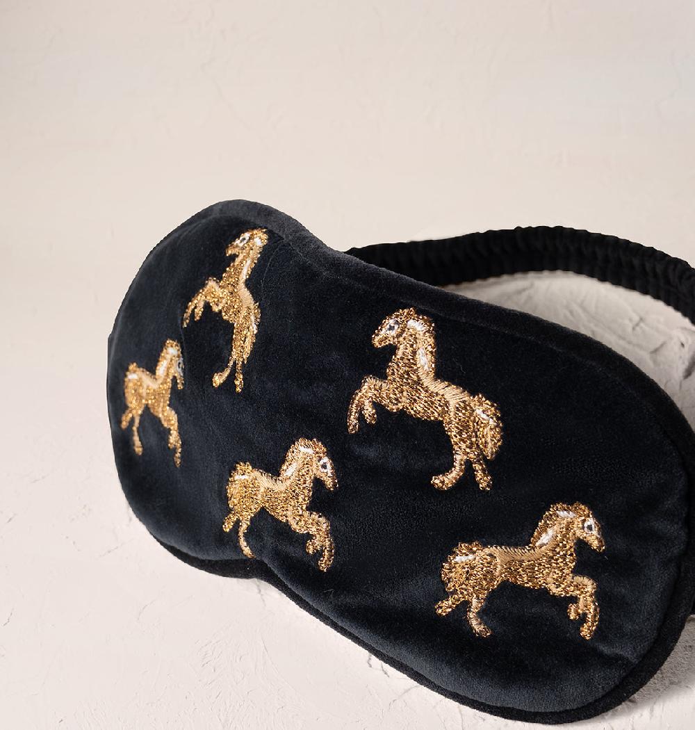 Scarlettsbags Wild Horses Eye Mask