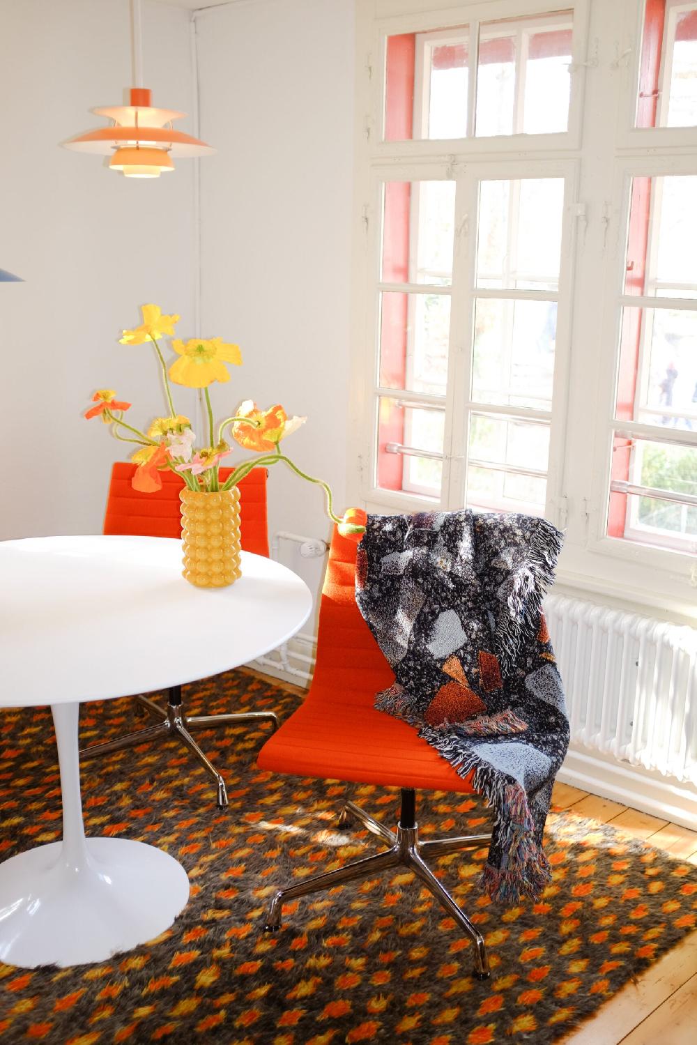 Schoenstaub Blanket Terrazzo Multicolor Black Black