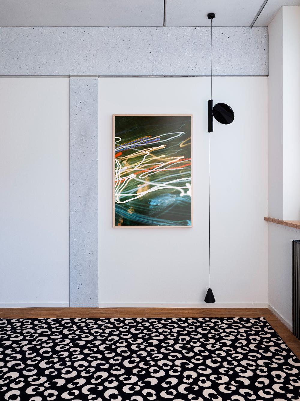 Schoenstaub Rug Animalia Black & White Maxi Spots Black