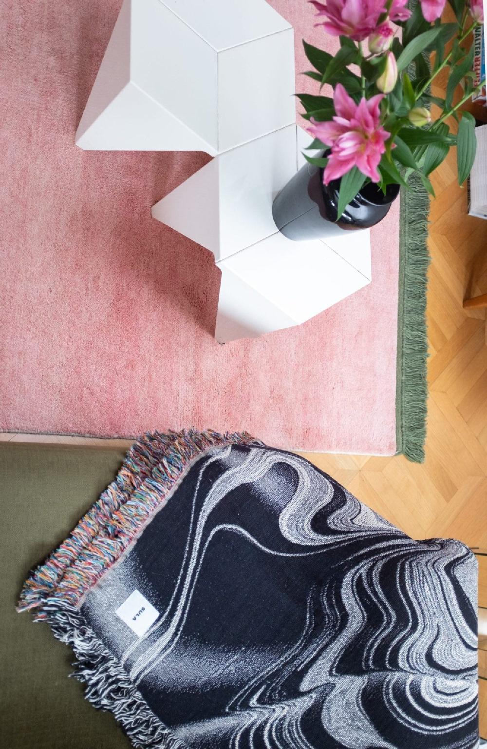 Schoenstaub Blanket Marble Dark 'N Stormy Black