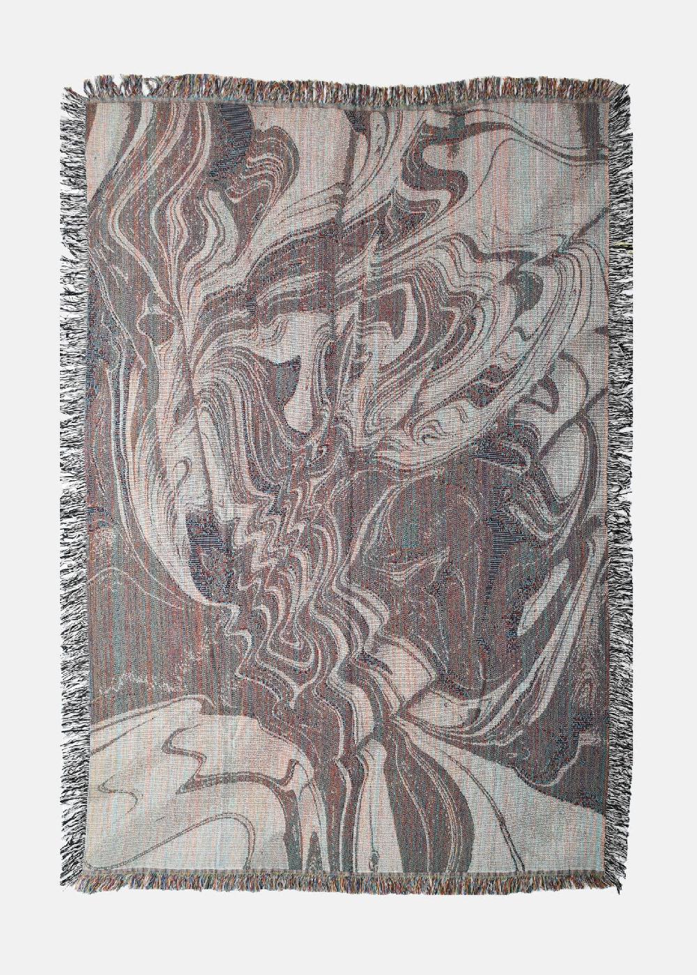 Schoenstaub Blanket Marble Dark 'N Stormy Black