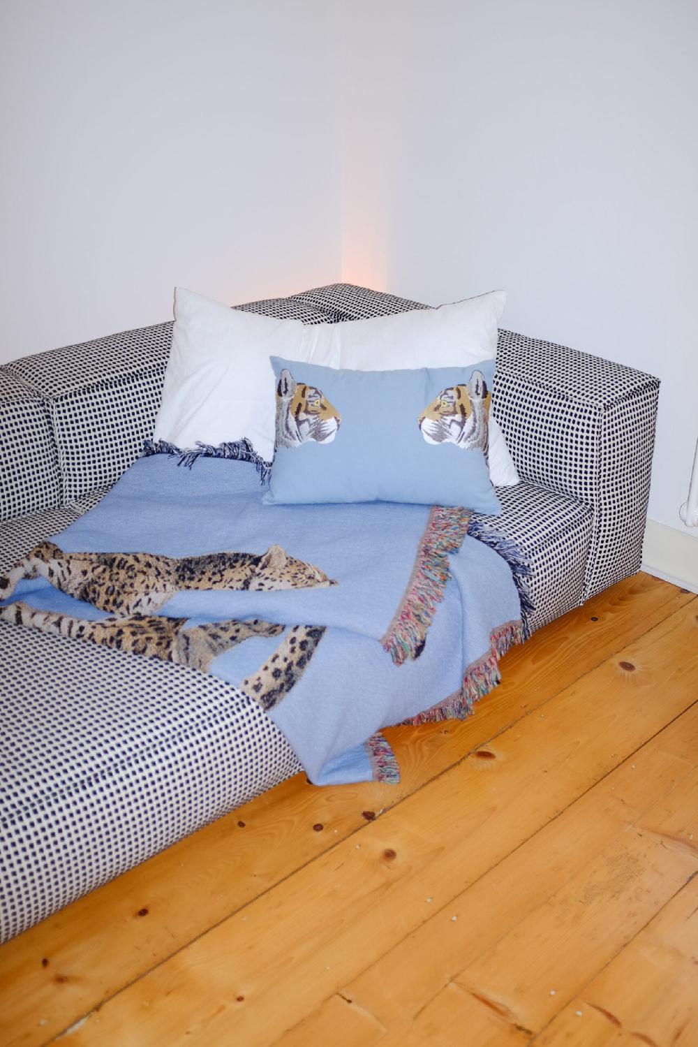 Schoenstaub Blanket Panthera Blue