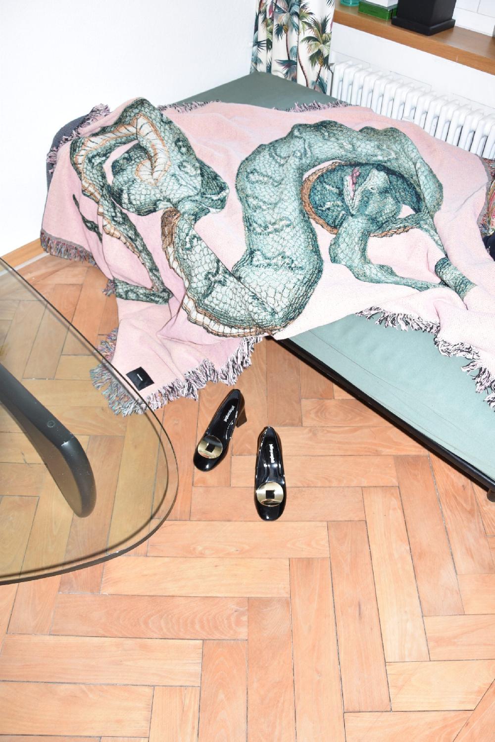 Schoenstaub Blanket Serpentes Rose