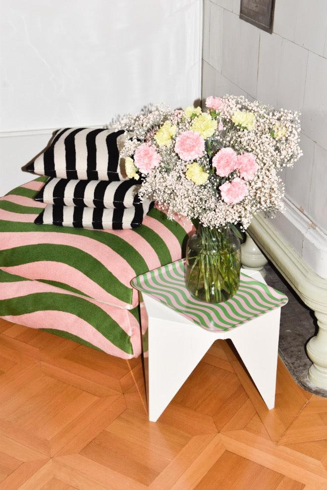 Schoenstaub Floor Pillow Aruba Green