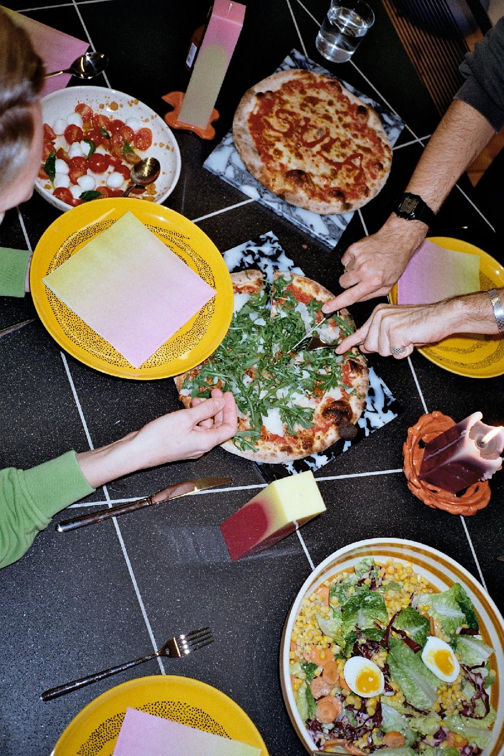 Schoenstaub Paper Napkin Paradiso Rose Rose