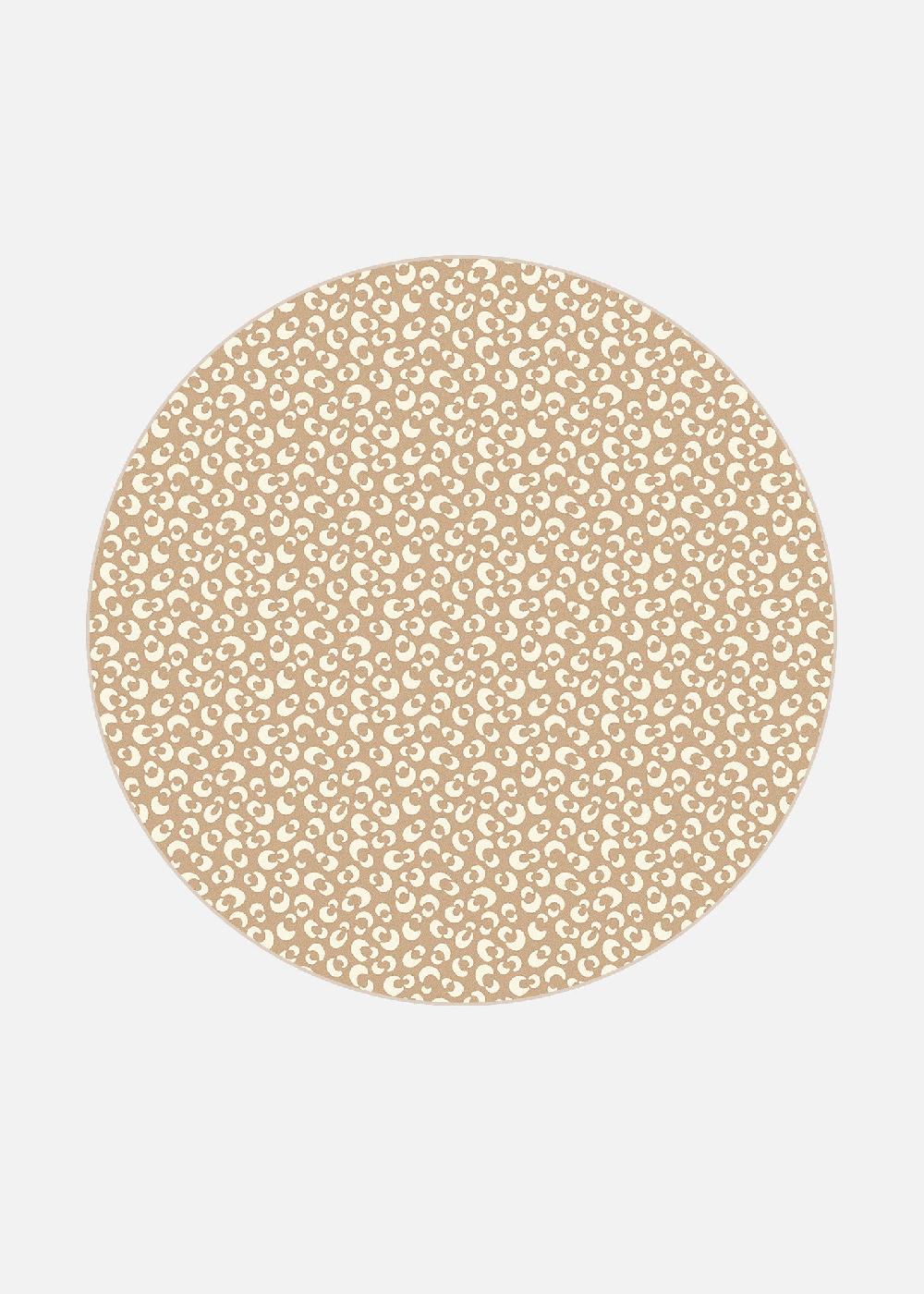 schoenstaub Rug Animalia Beige Mini Spots Brown