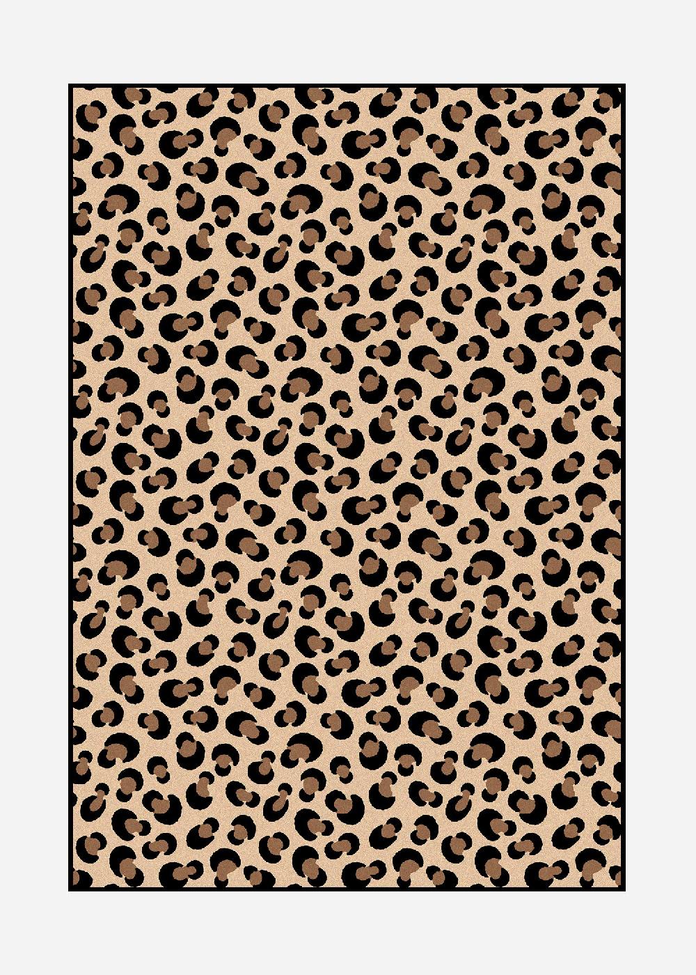 schoenstaub Rug Animalia Brown Maxi Spots Brown