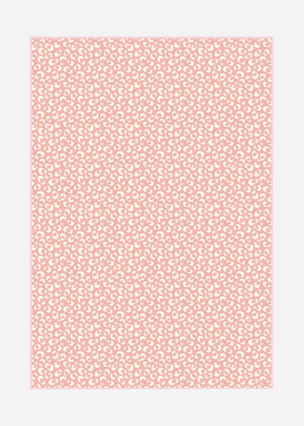 schoenstaub Rug Animalia Rose Mini Spots Rose