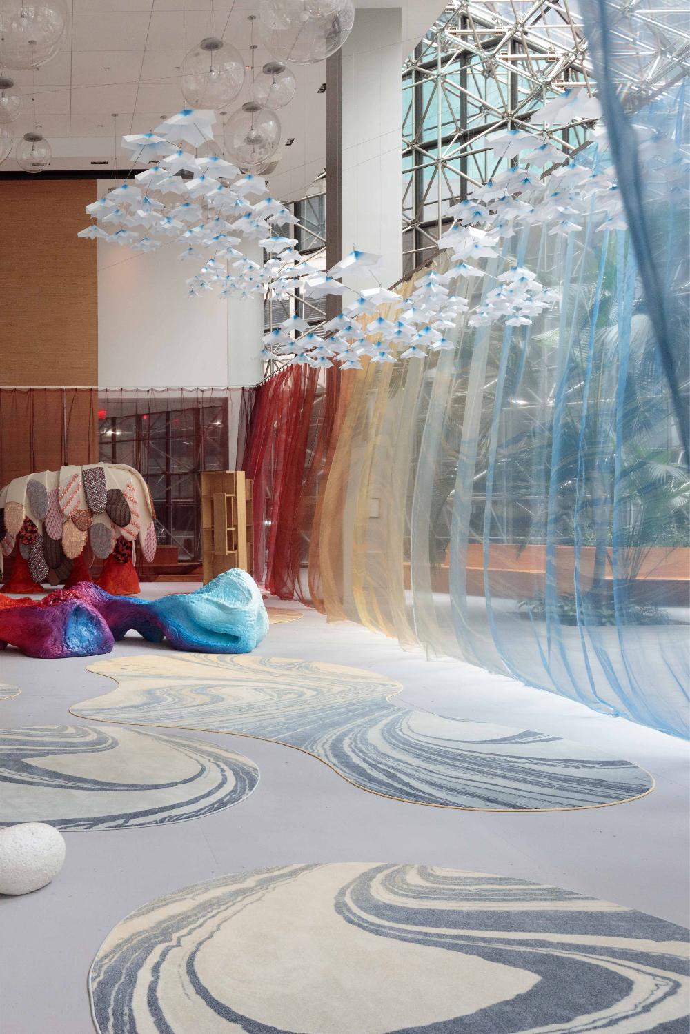 Schoenstaub Rug Chroma Blue