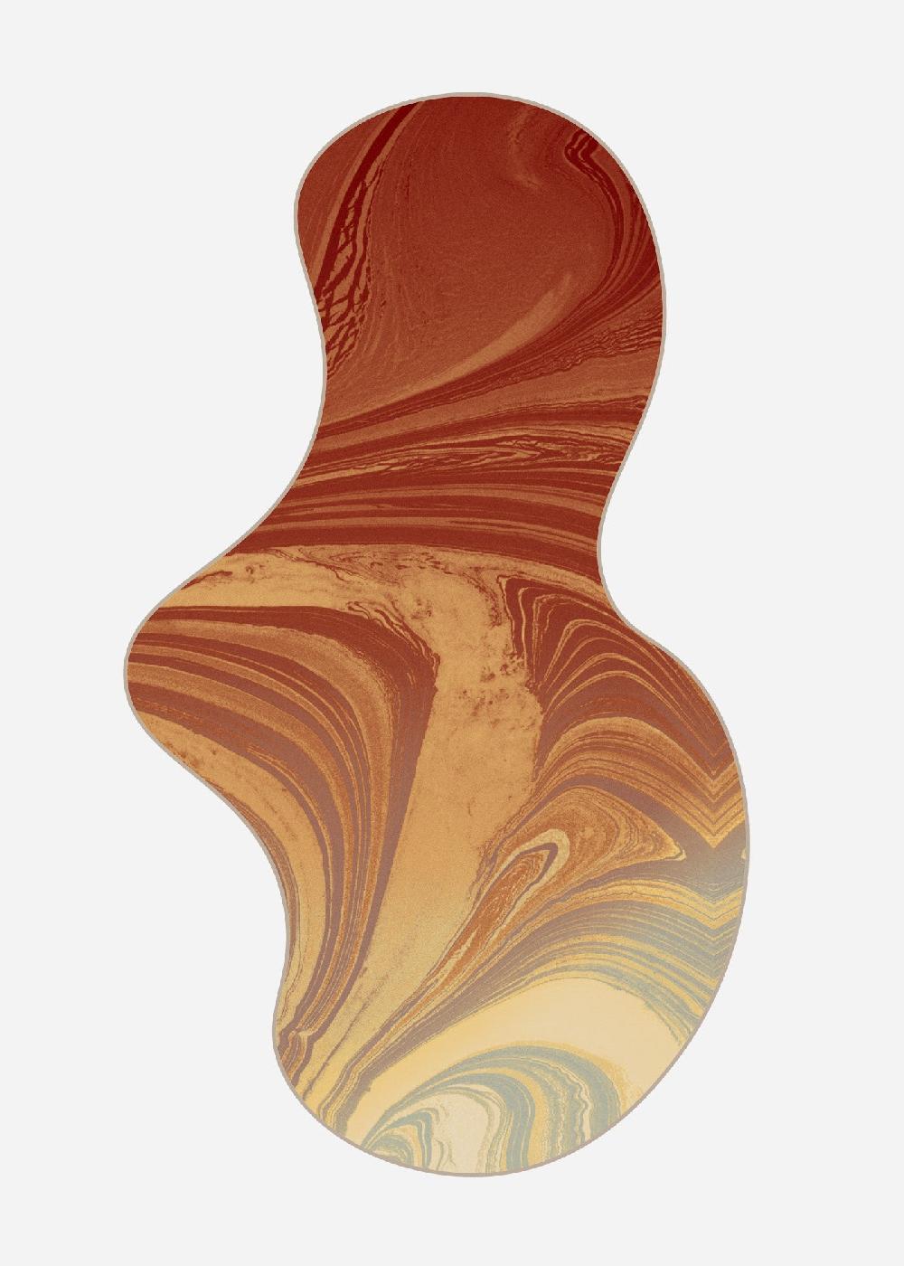 schoenstaub Rug Chroma Red