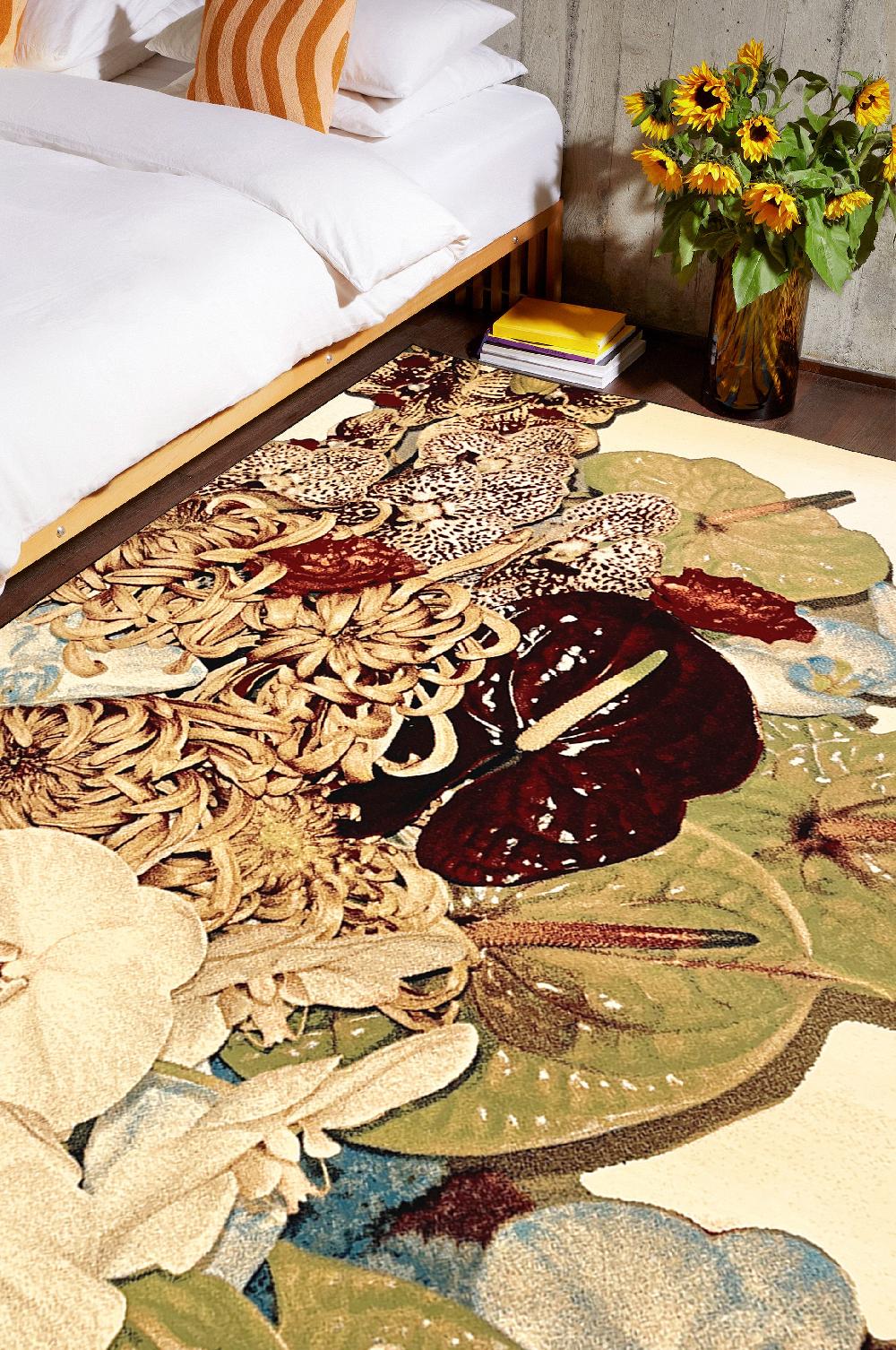 Schoenstaub Rug Fiori 2 Beige