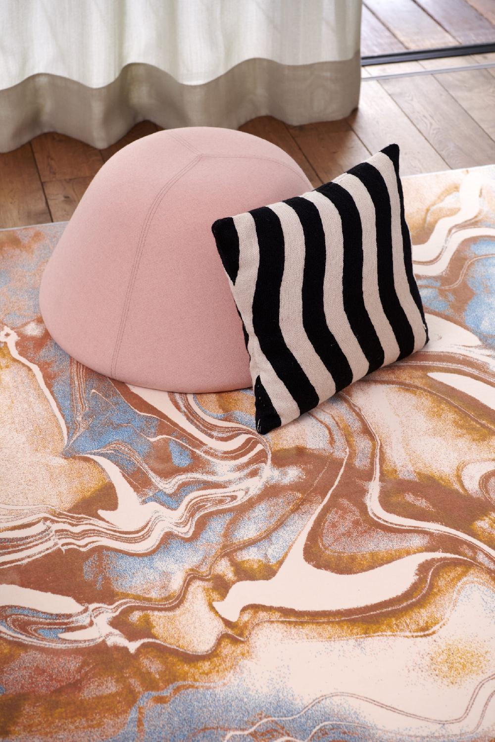 Schoenstaub Rug Marble Bellini Blue