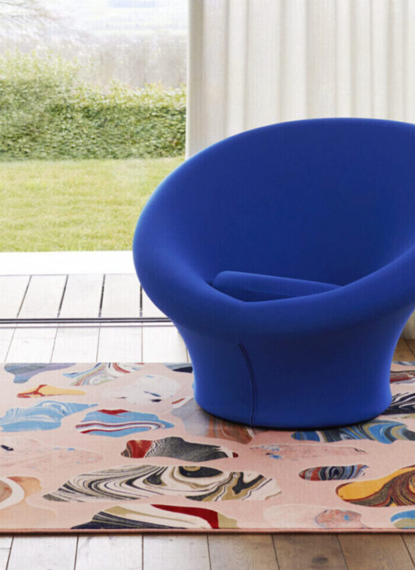 Schoenstaub Rug Marble Cosmo Rose