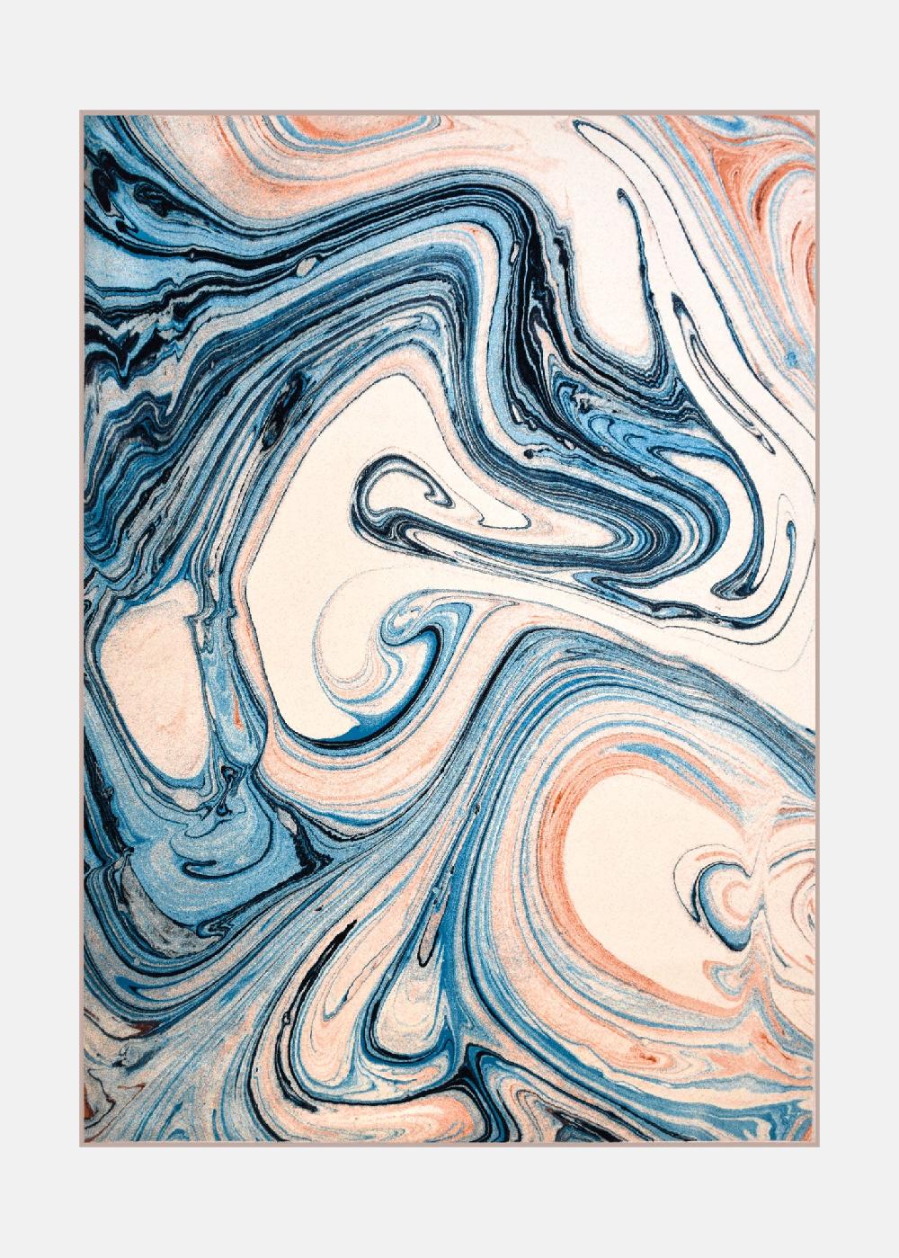 schoenstaub Rug Marble Shirley Temple Rose