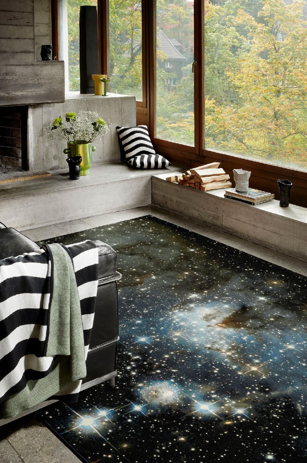 Schoenstaub Rug Nebula Heic Blue