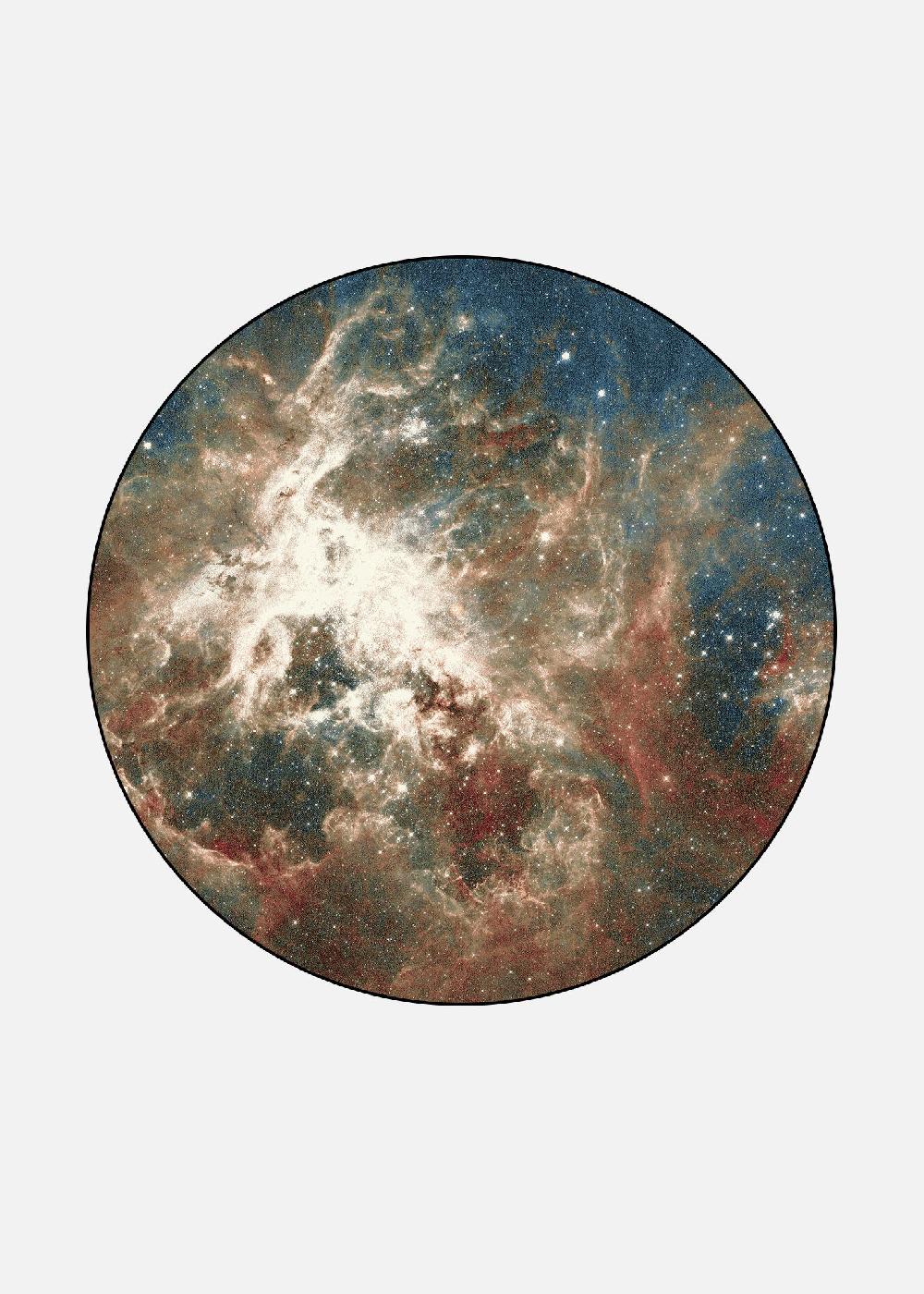 schoenstaub Rug Nebula Multi Brown