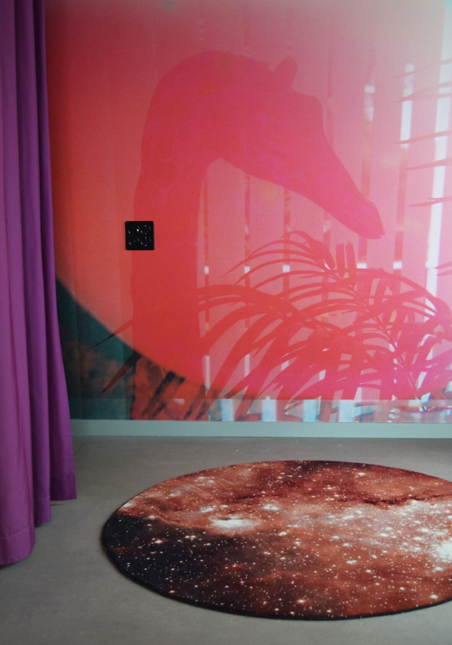 Schoenstaub Rug Nebula NGC Red