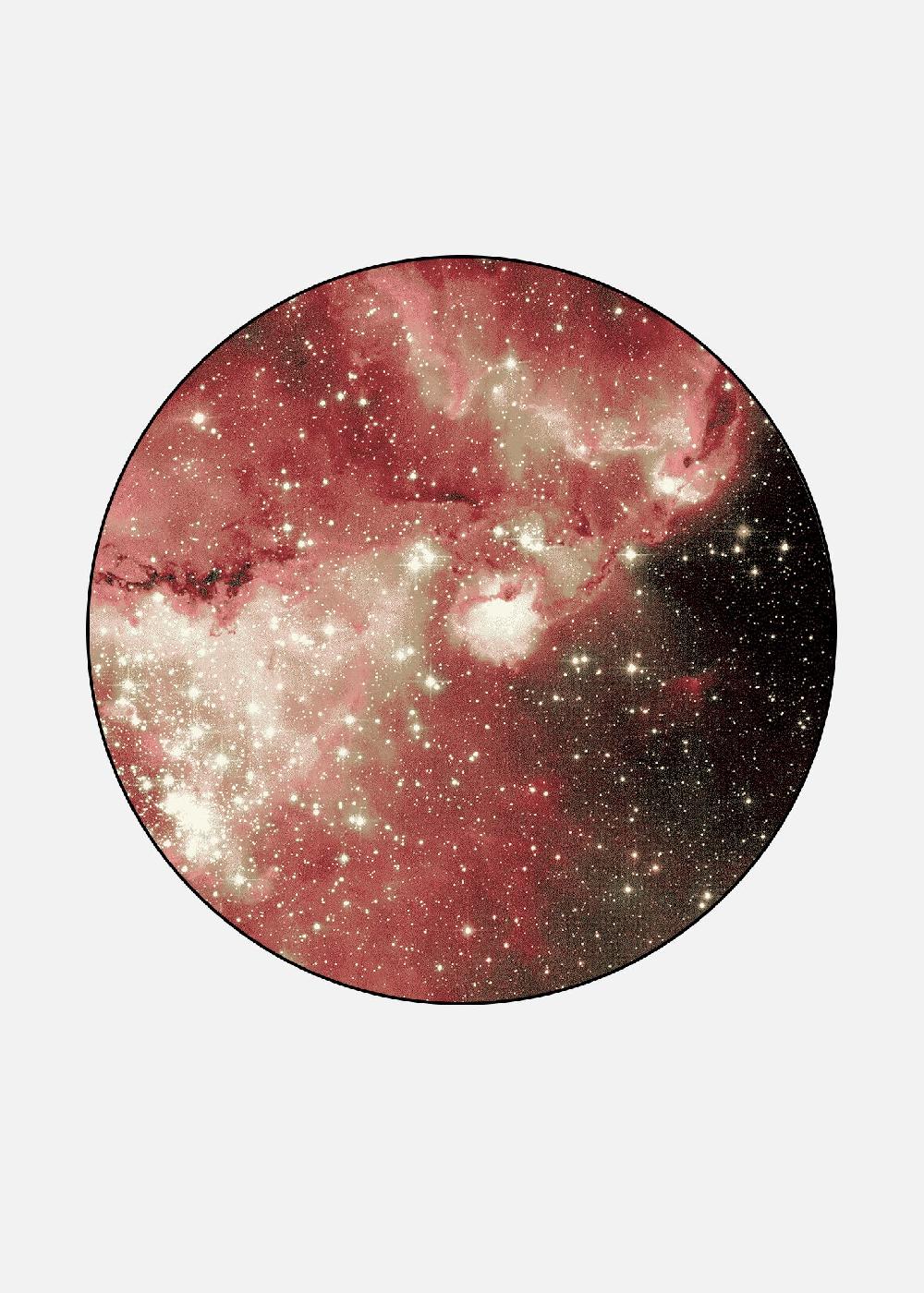 schoenstaub Rug Nebula NGC Red