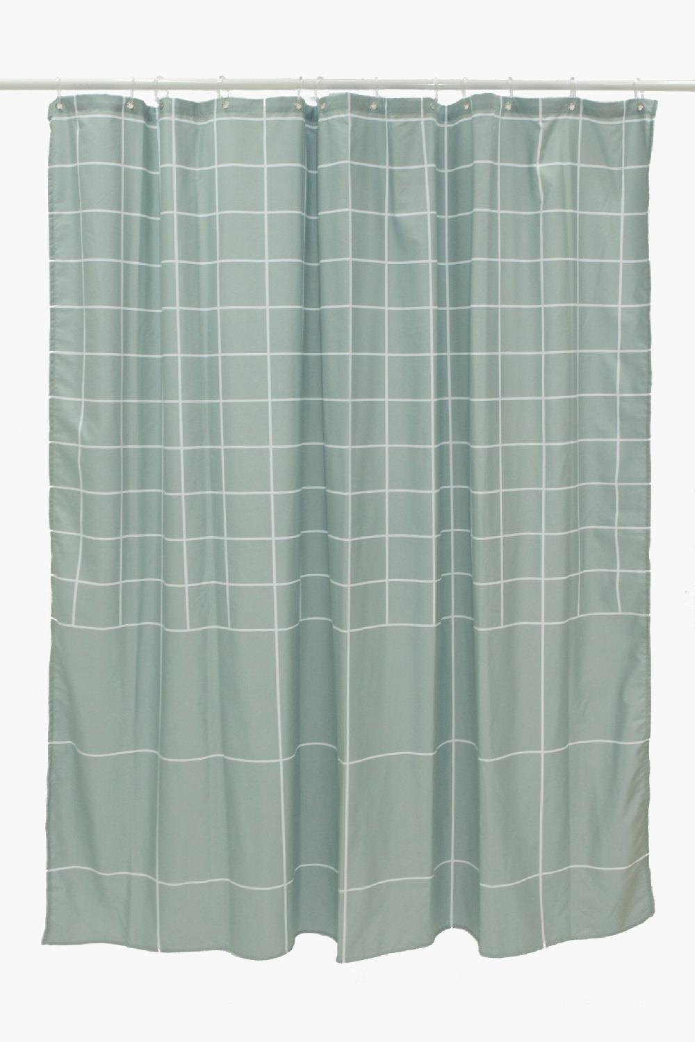 schoenstaub Seca Shower Curtain Green Green