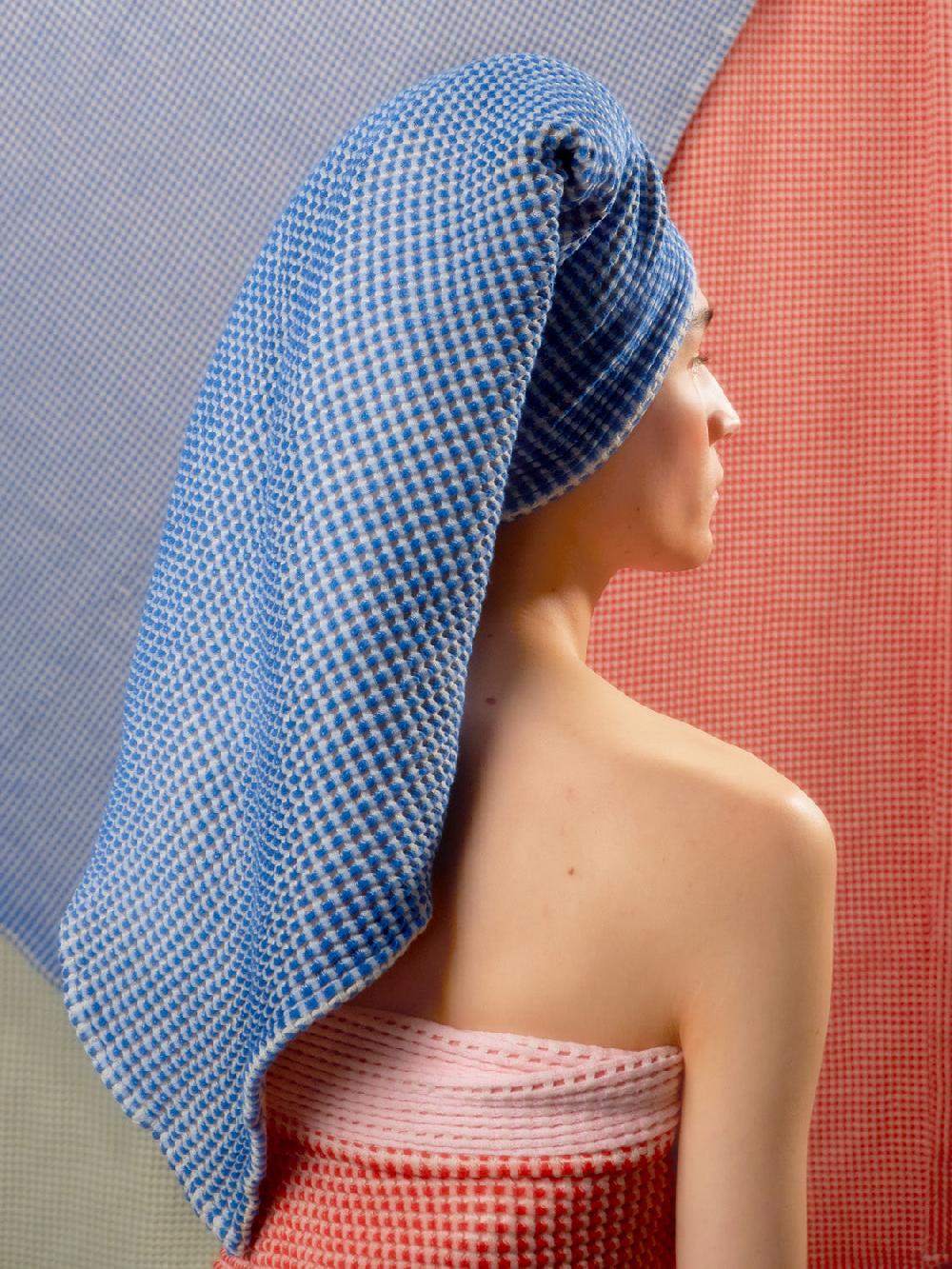 Schoenstaub Seca Towel Blue Large Blue