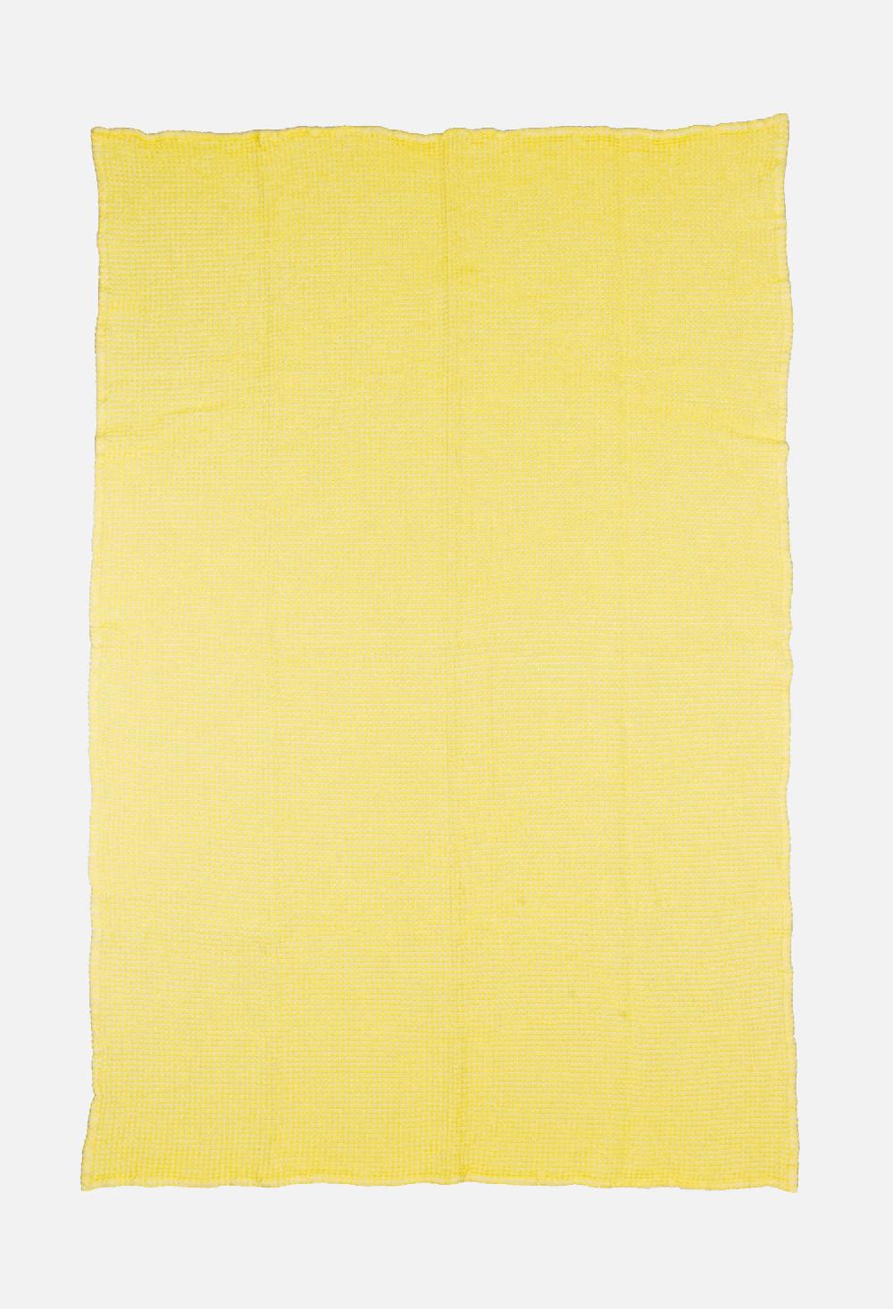 schoenstaub Seca Towel Yellow Large Yellow