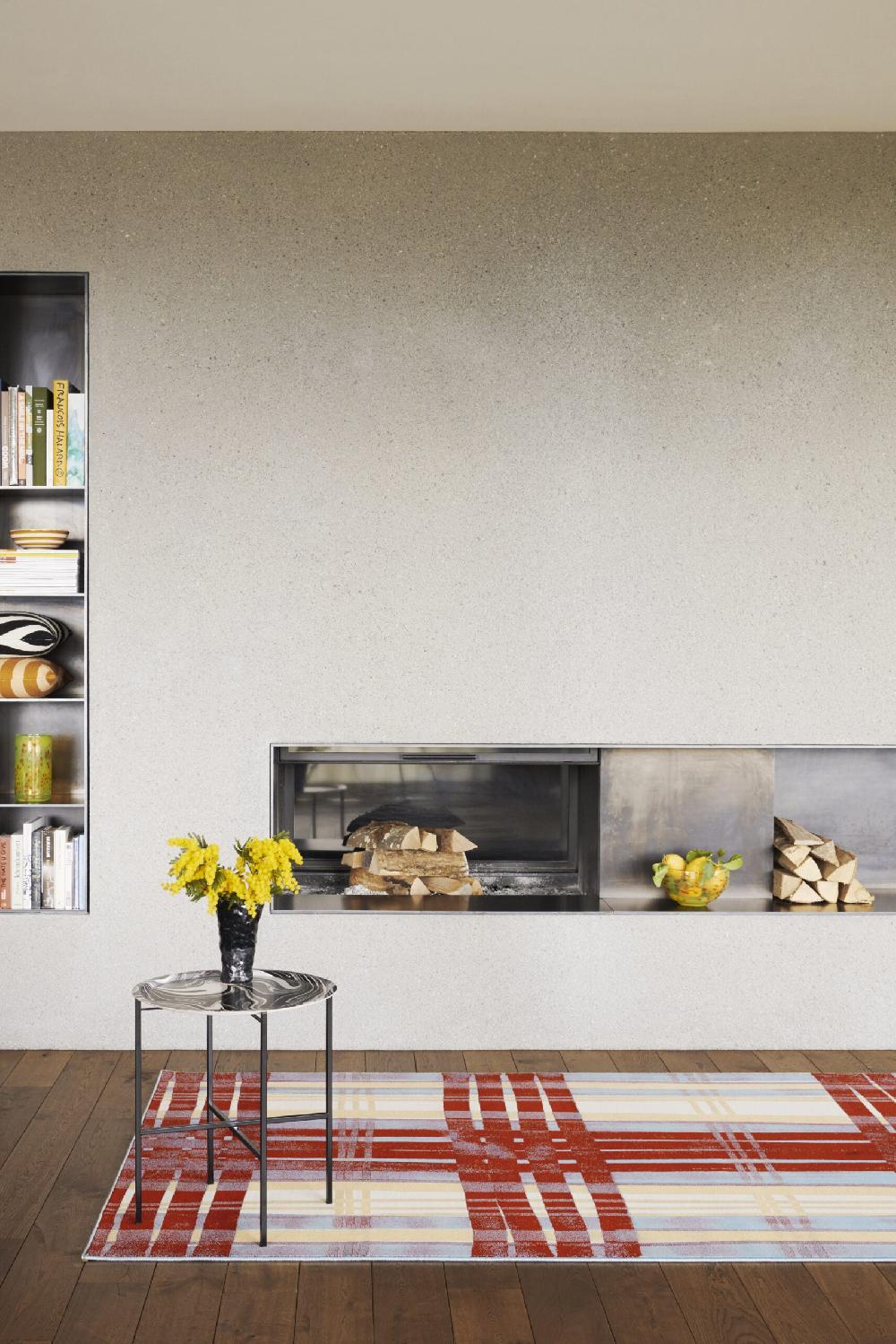 Schoenstaub Tray Marble Dark 'N Stormy Black