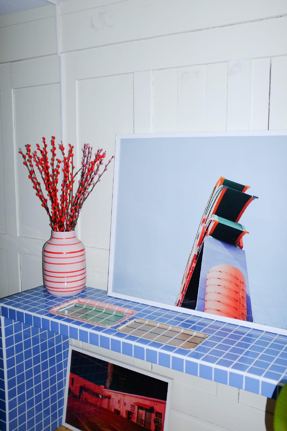 Schoenstaub Tray Seca Rose Rose