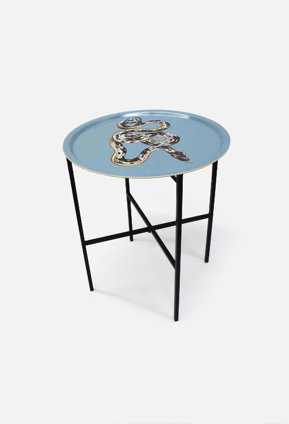 Schoenstaub Tray Serpentes 2 Blue