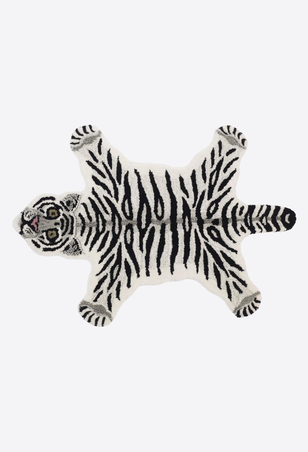 schoenstaub Tufted Rug Snow Tiger