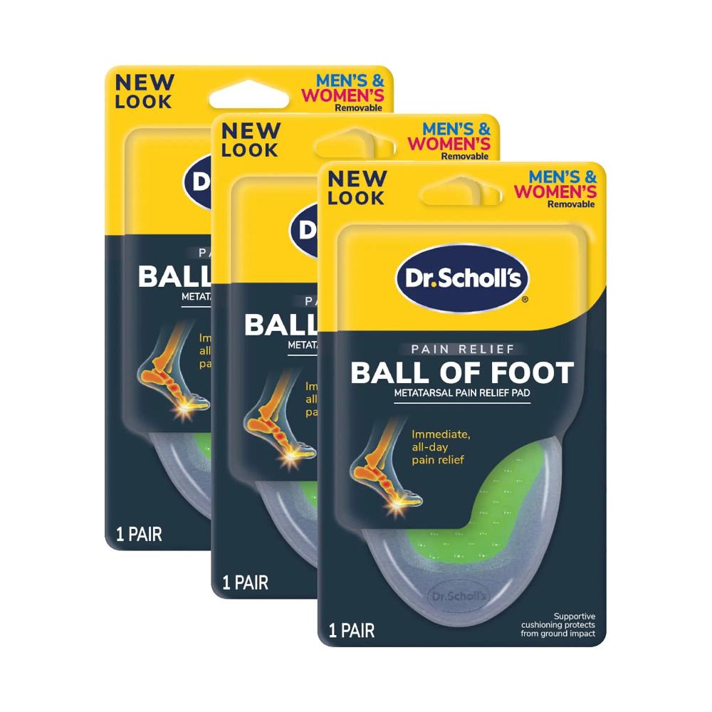 scholl Ball of Foot Metatarsal Pain Relief Pad (3 Pack)