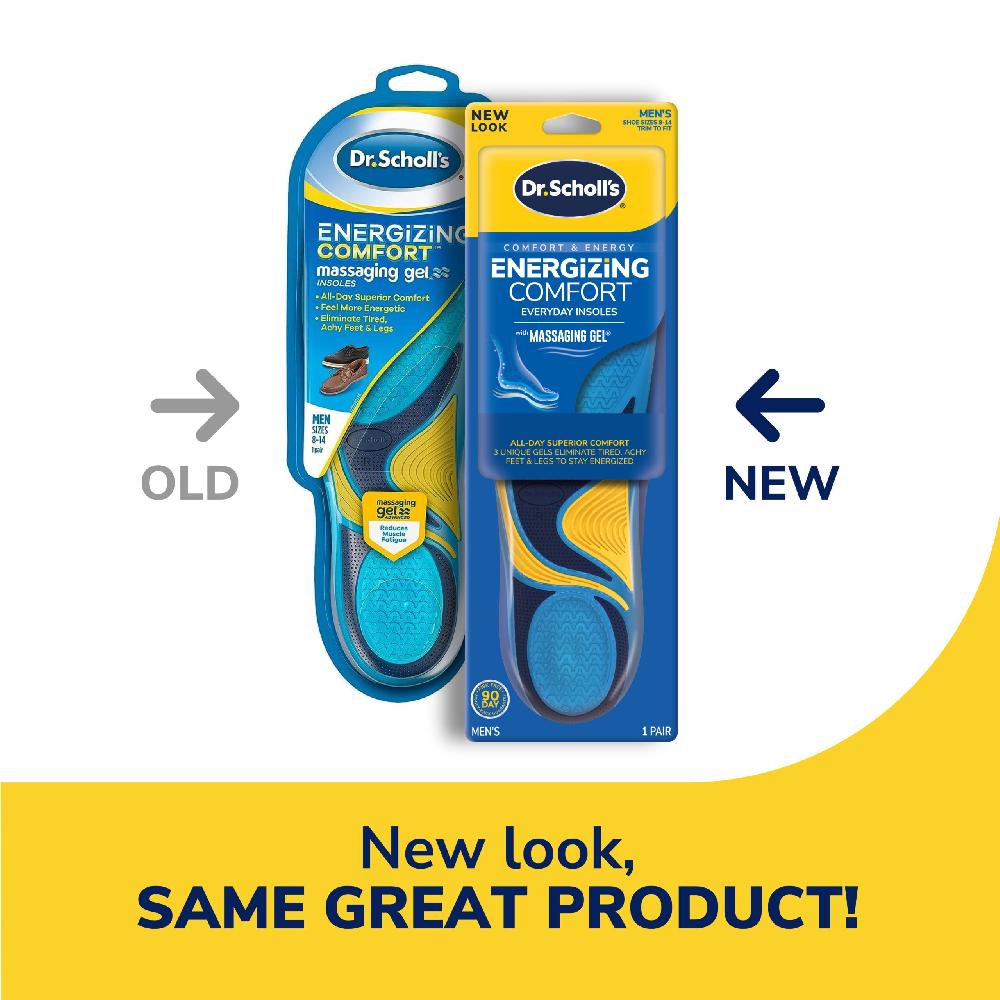 Scholl Energizing Comfort With Massaging® Gel Insoles 14