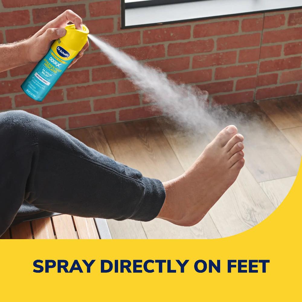 Scholl Odor-X® Athlete's Foot Medicated Liquid Spray