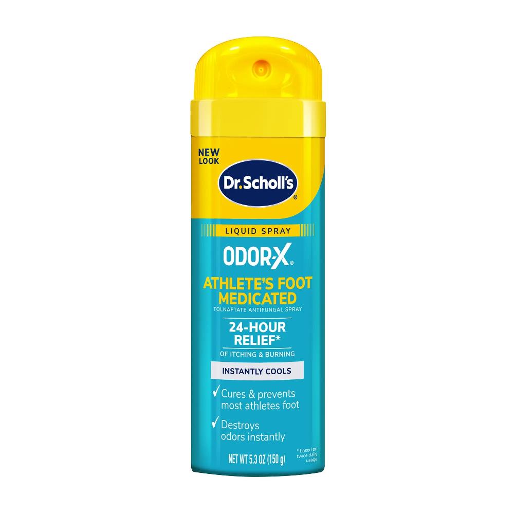 scholl Odor-X® Athlete's Foot Medicated Liquid Spray
