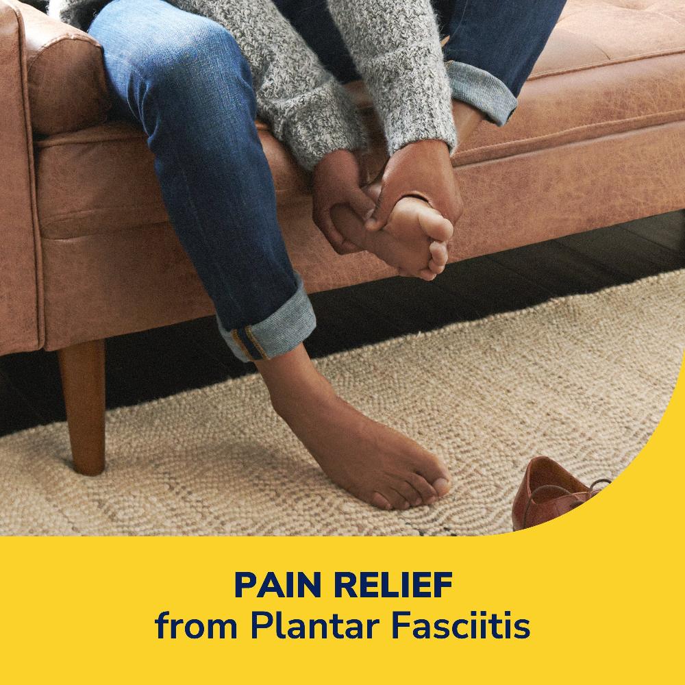 Scholl Plantar Fasciitis Pain Patches With Hydrogel-Flexible Technology