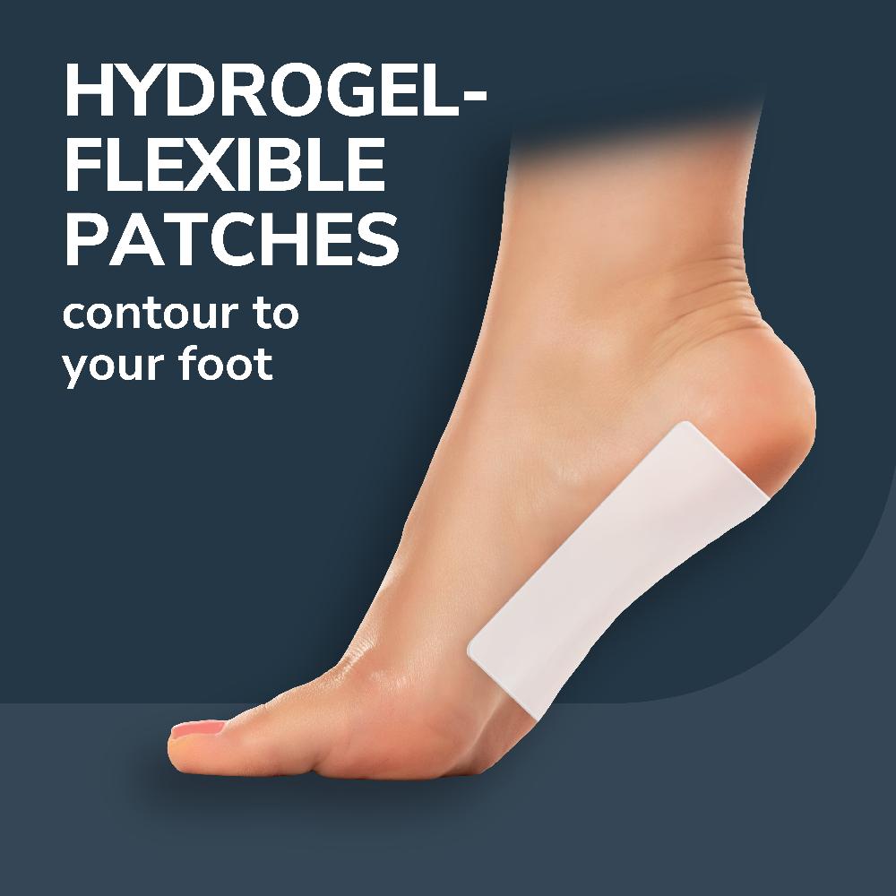 Scholl Plantar Fasciitis Pain Patches With Hydrogel-Flexible Technology