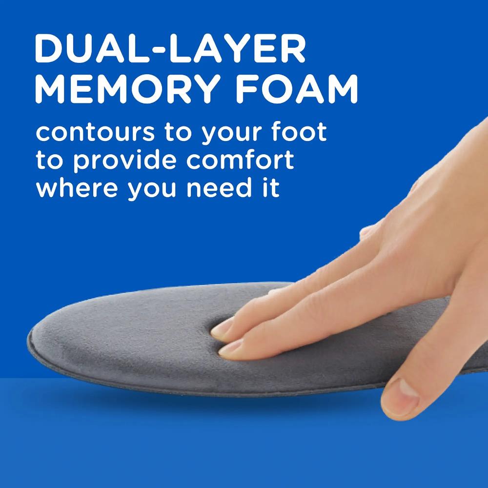 Scholl Cushy Comfort With Memory Foam Insoles