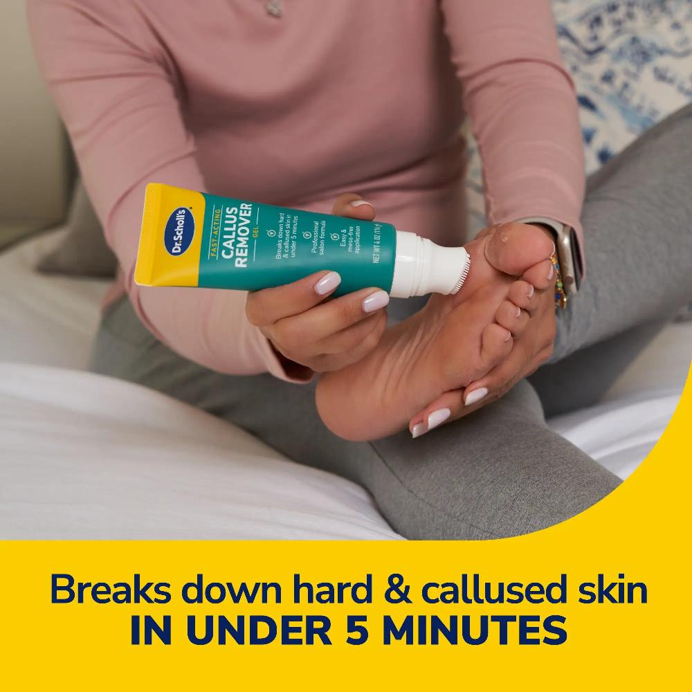 Scholl Fast Acting Callus Remover Gel Kit