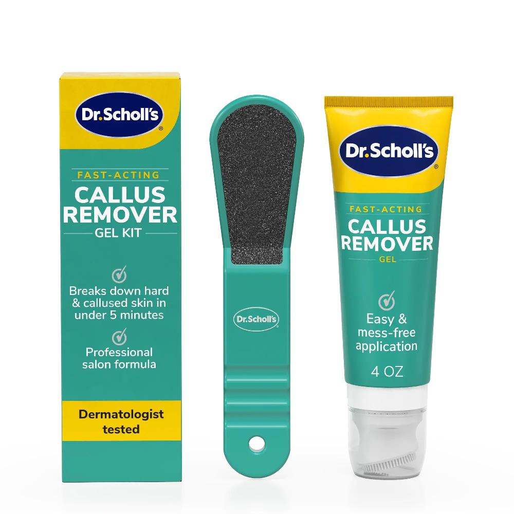 scholl Fast Acting Callus Remover Gel Kit