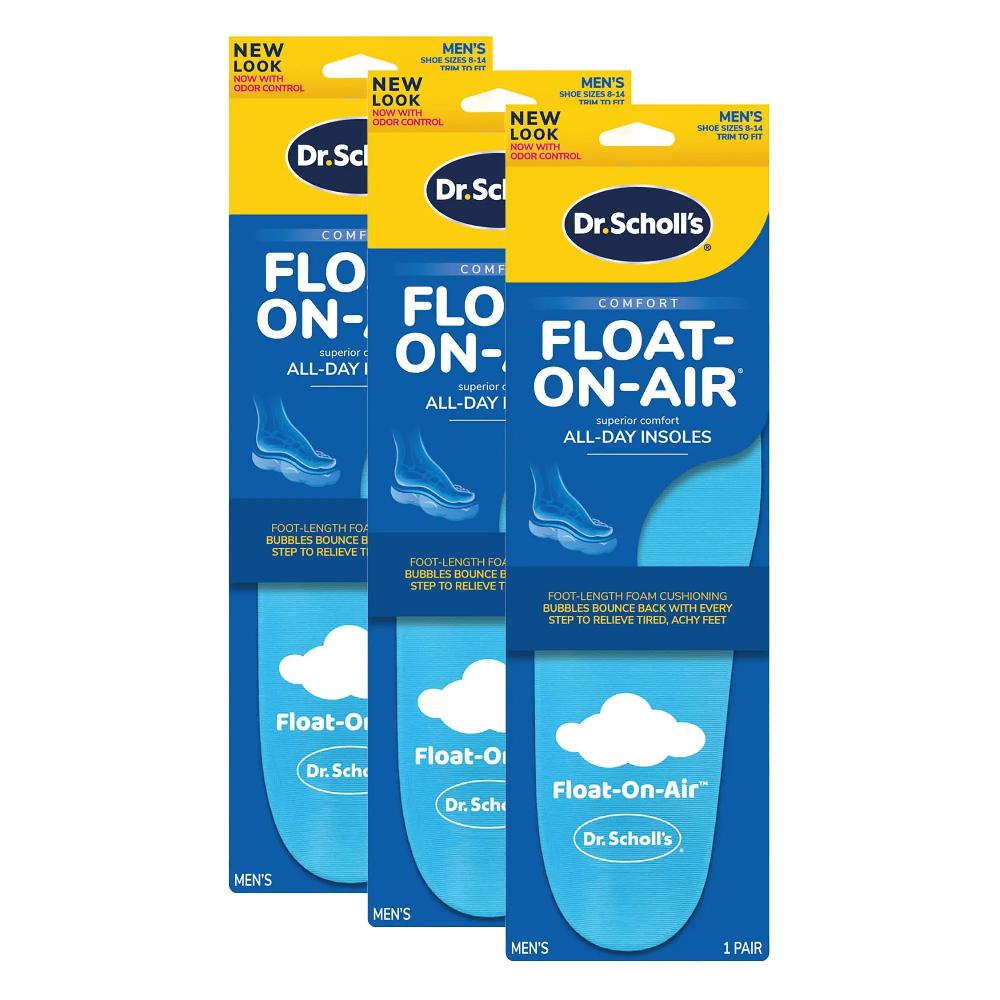 Scholl Float-On-Air® Comfort Insoles (3 Pack) 14