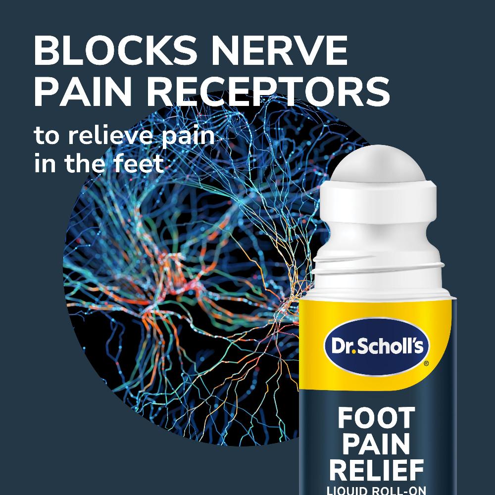Scholl Foot Pain Relief Liquid Roll-On
