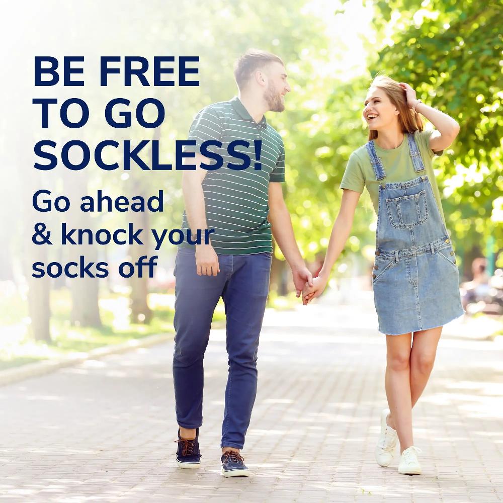 Scholl Go Sockless Cushioning Insoles