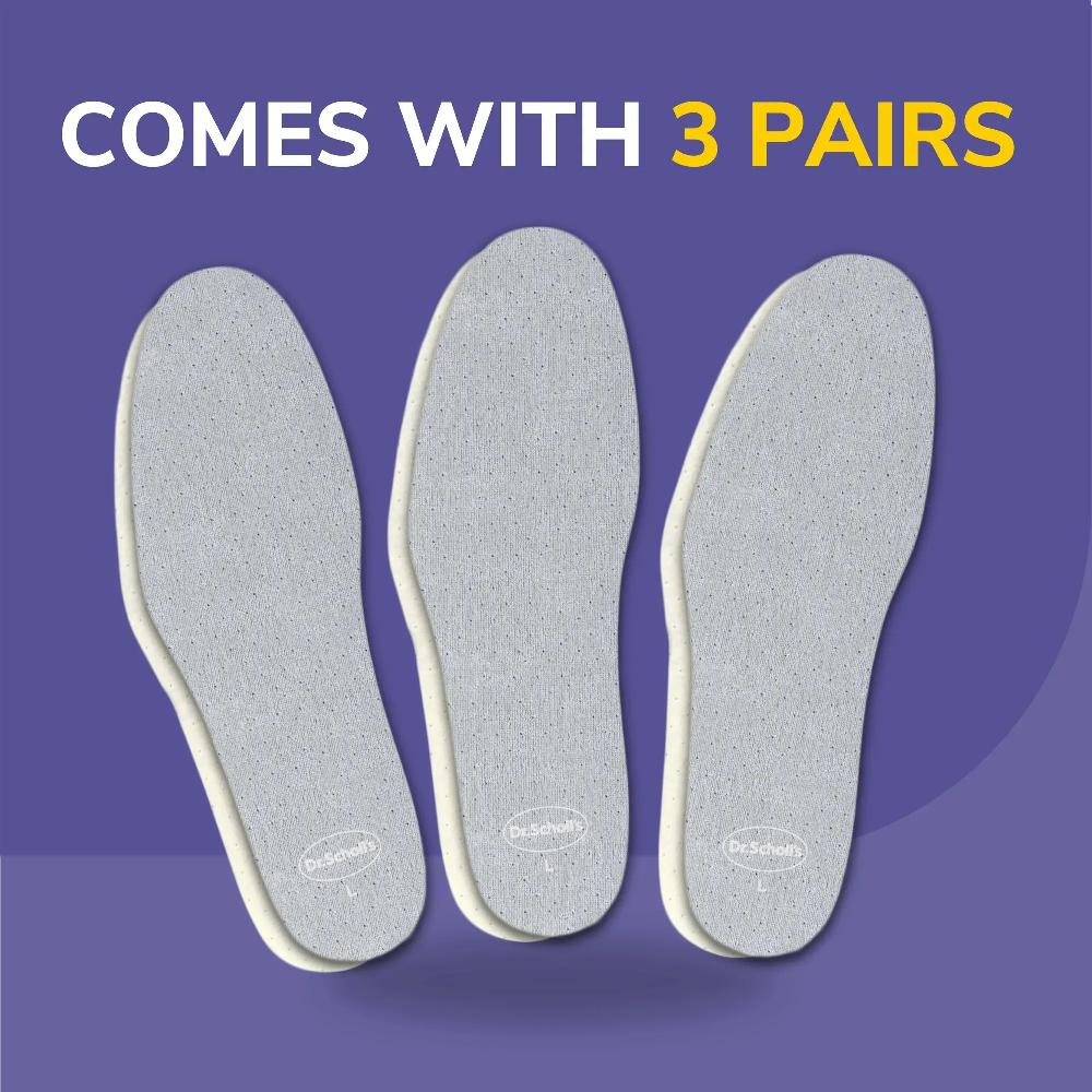 Scholl Go Sockless Cushioning Insoles